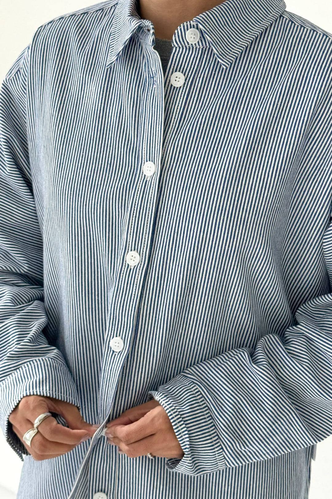 Owen Shirt - Blue Stripe