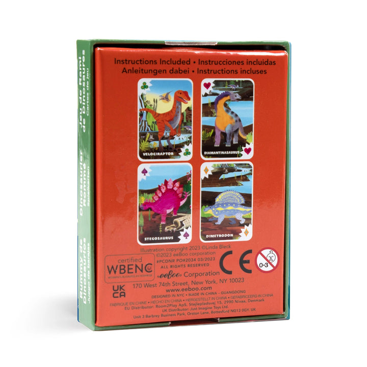 Dino Rummy Playing Cards