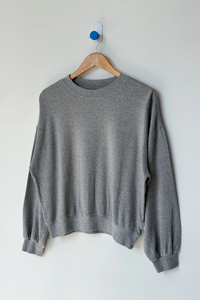 Pointelle Core Sweatshirt