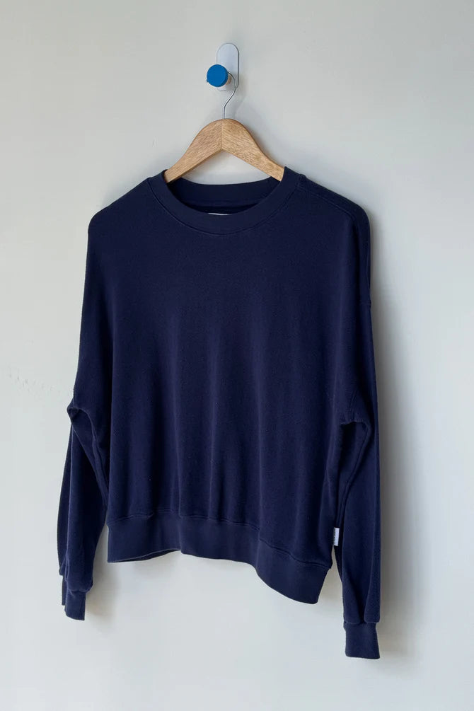Pointelle Core Sweatshirt