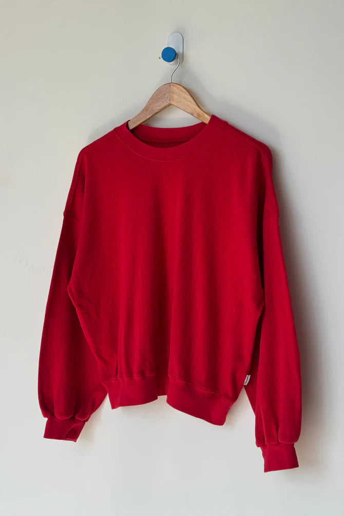 Pointelle Core Sweatshirt