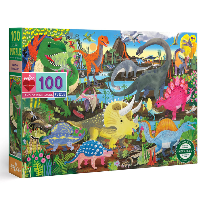 Land of Dinosaurs 100pc Puzzle