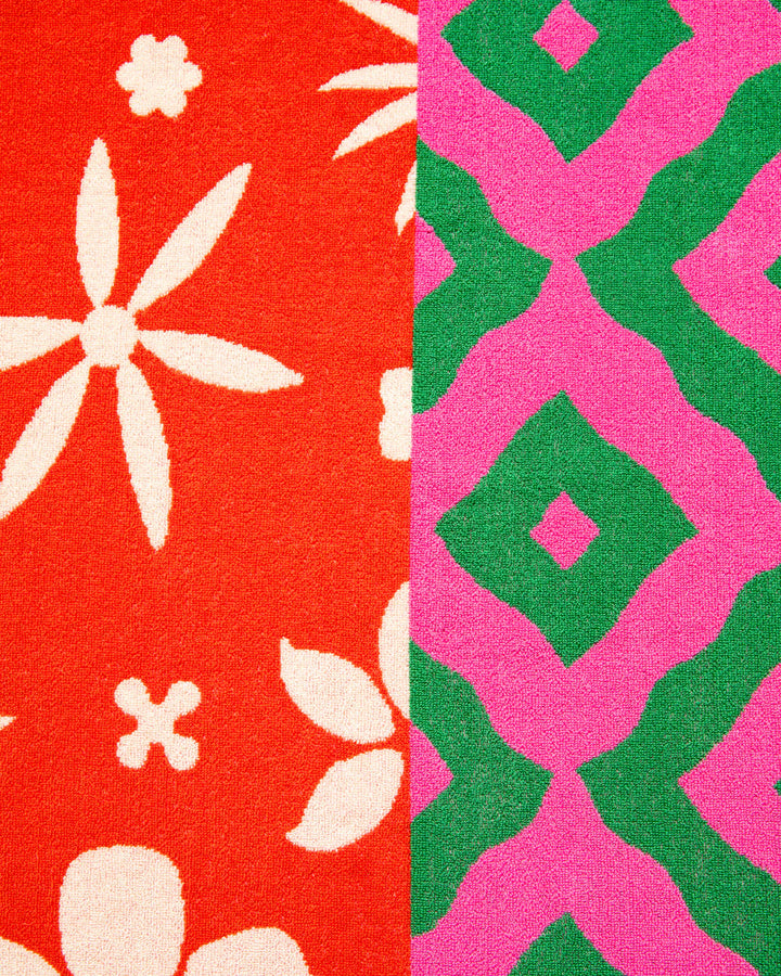 Beach Towel - Peony
