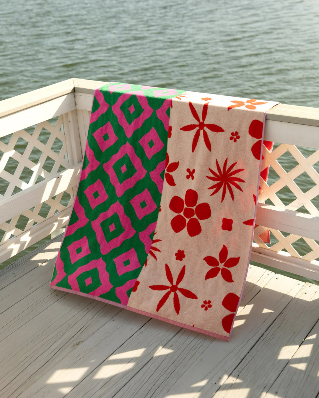 Beach Towel - Peony