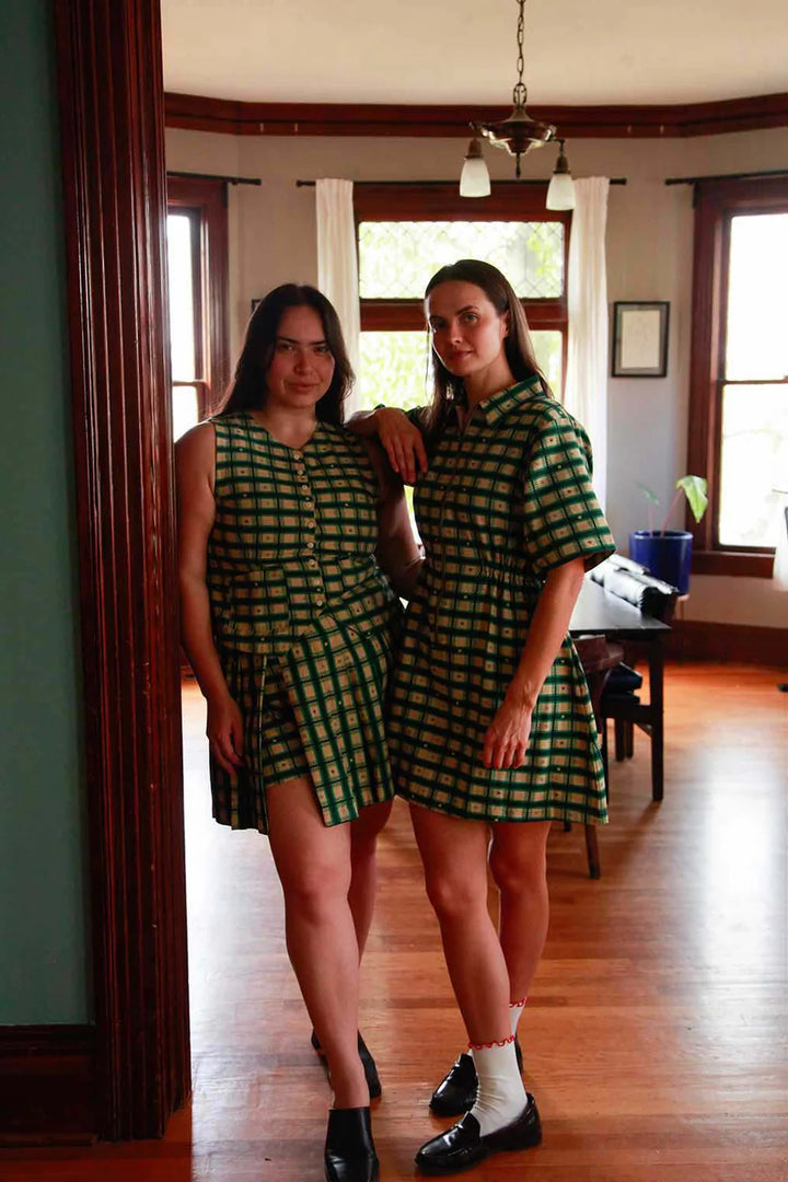 Utility Dress - Plaid