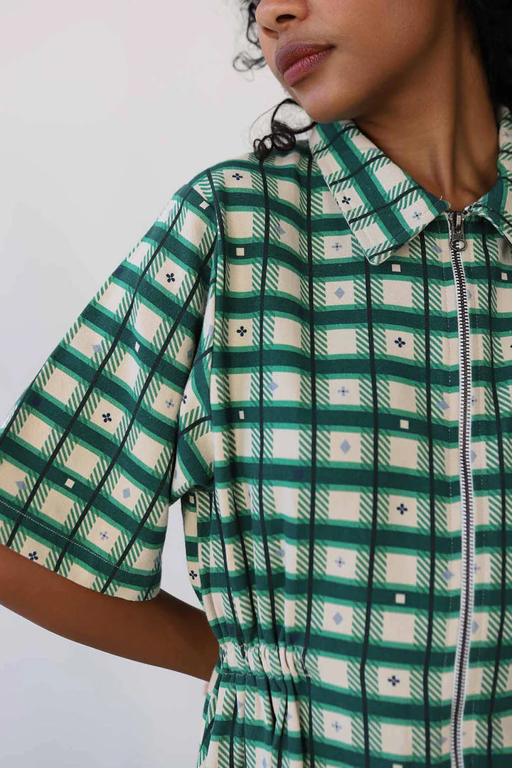 Utility Dress - Plaid