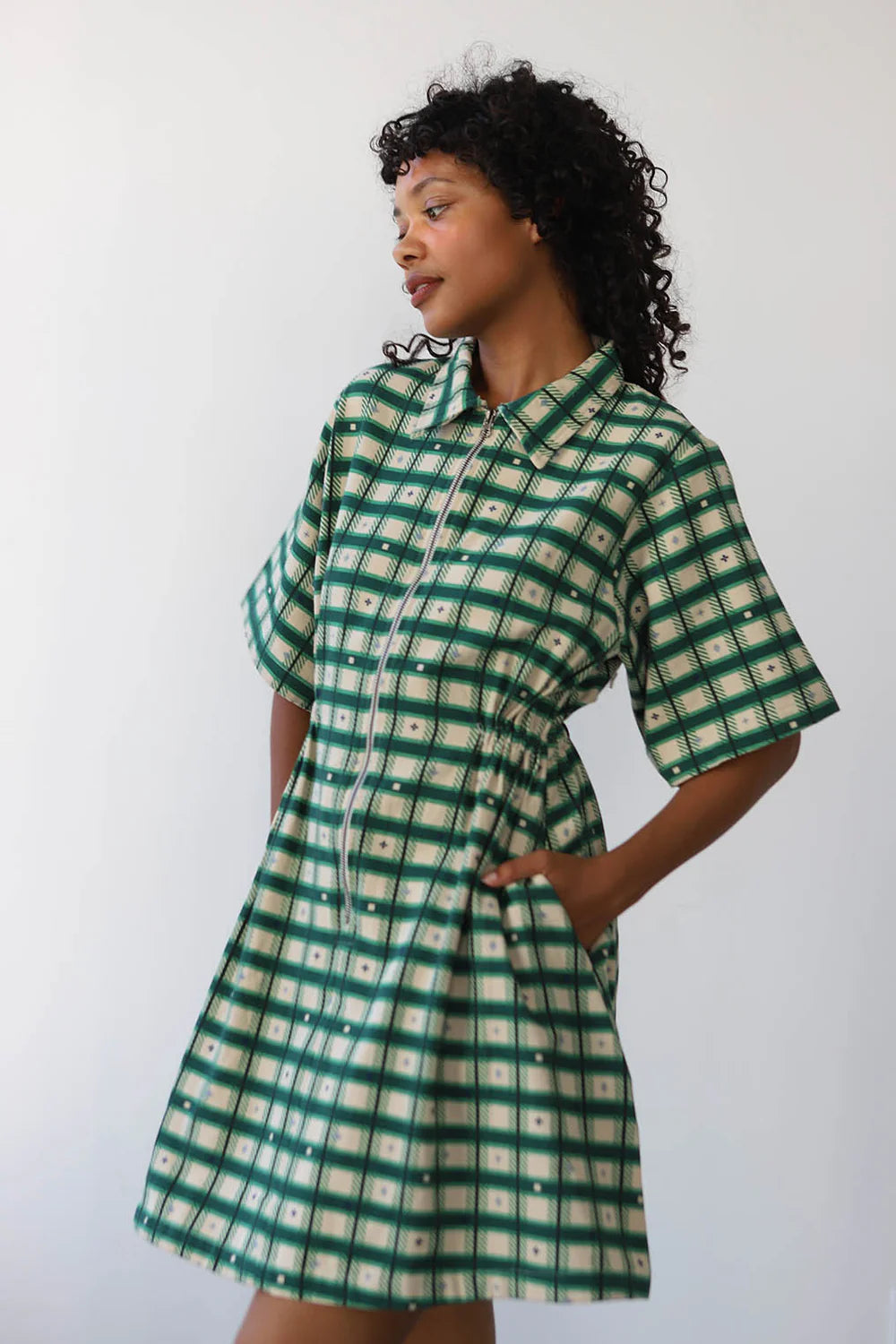 Utility Dress - Plaid