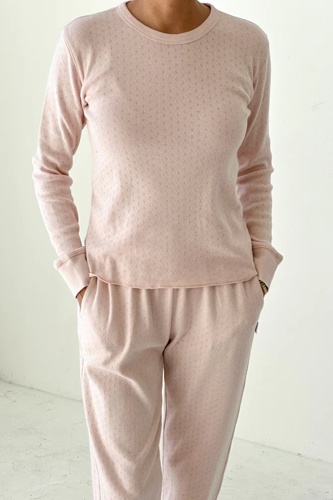 Pointelle Fundamental Tee