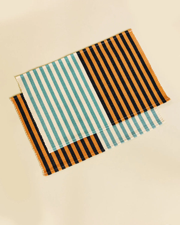 Dual Stripe Placemats - Mixed