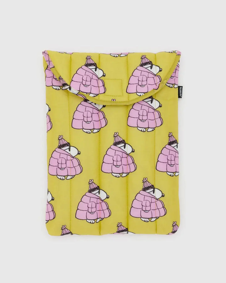 Puffy Laptop Sleeve 13"/14" - Puffer Snoopy