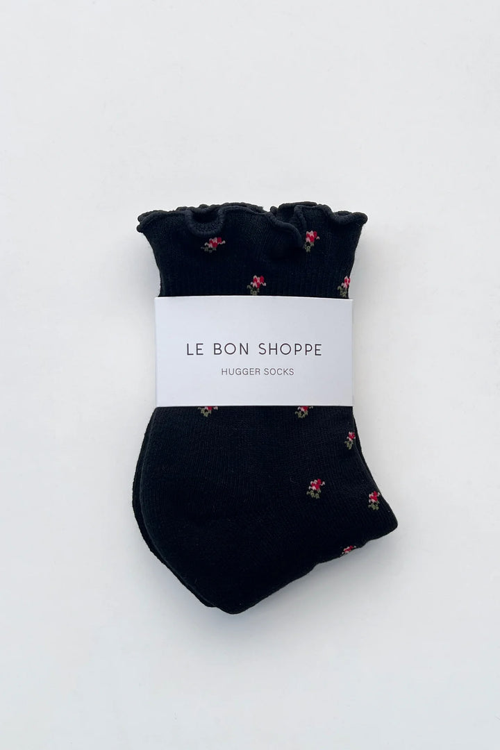 Petal Ruffled Hugger Socks