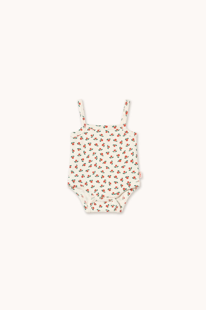 Tiny Roses Rib Sleeveless Onesie