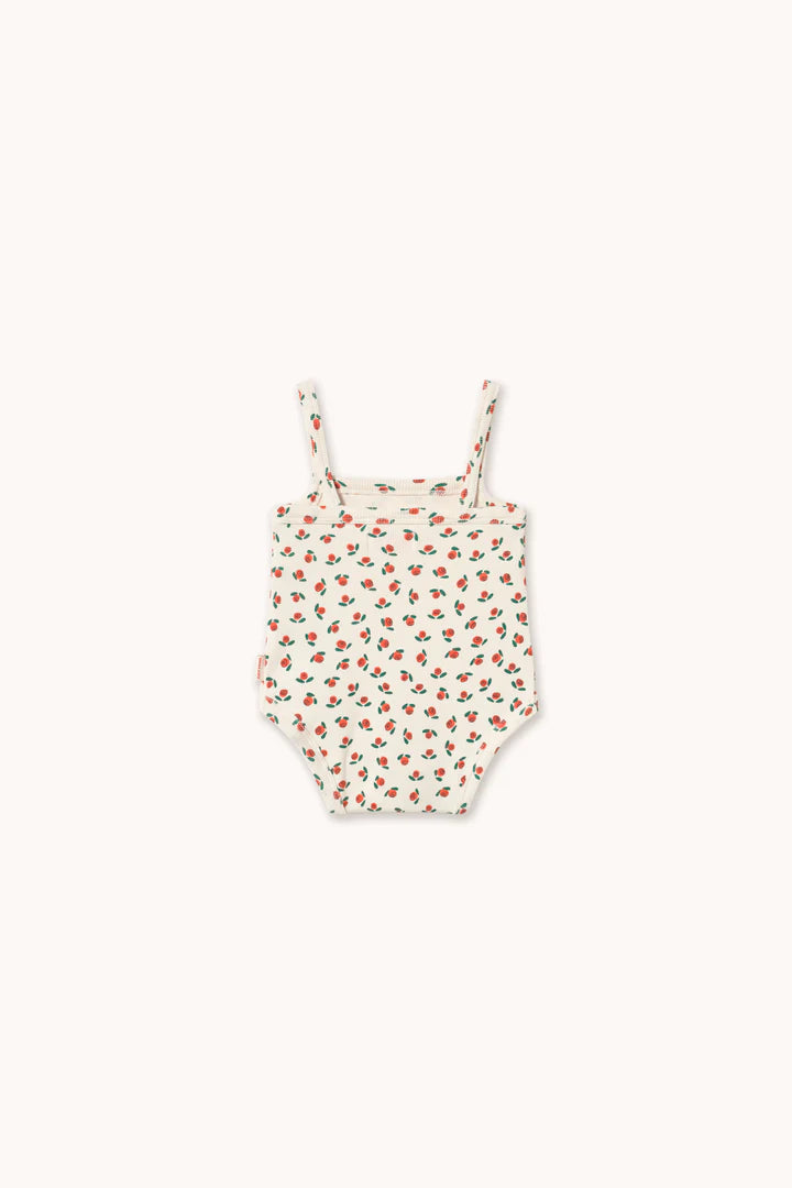 Tiny Roses Rib Sleeveless Onesie