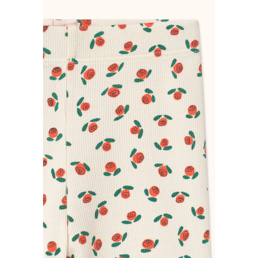 Tiny Roses Rib Baby Pant