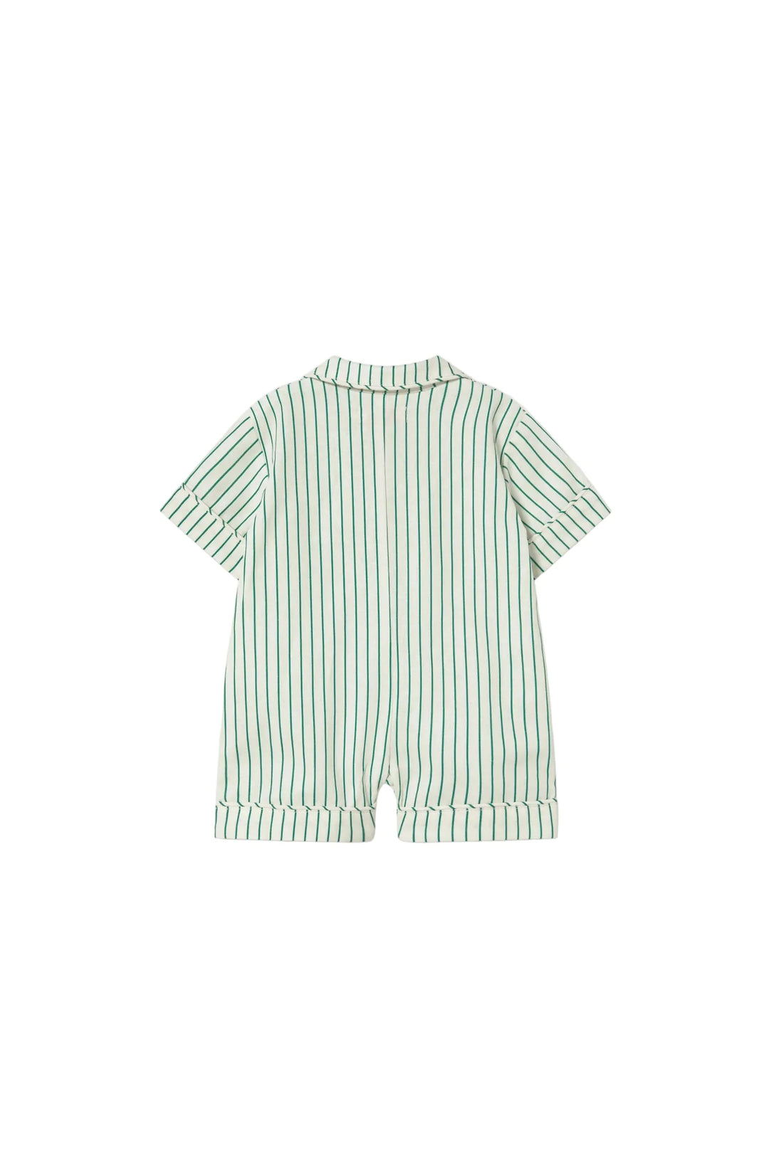 Emerald Stripes Baby One-Piece