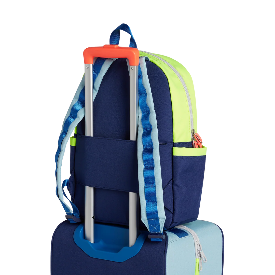 Kane Backpack - Navy/Neon