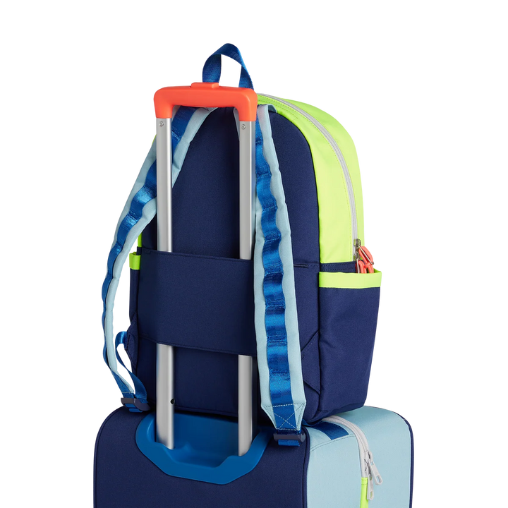 Kane Backpack - Navy/Neon