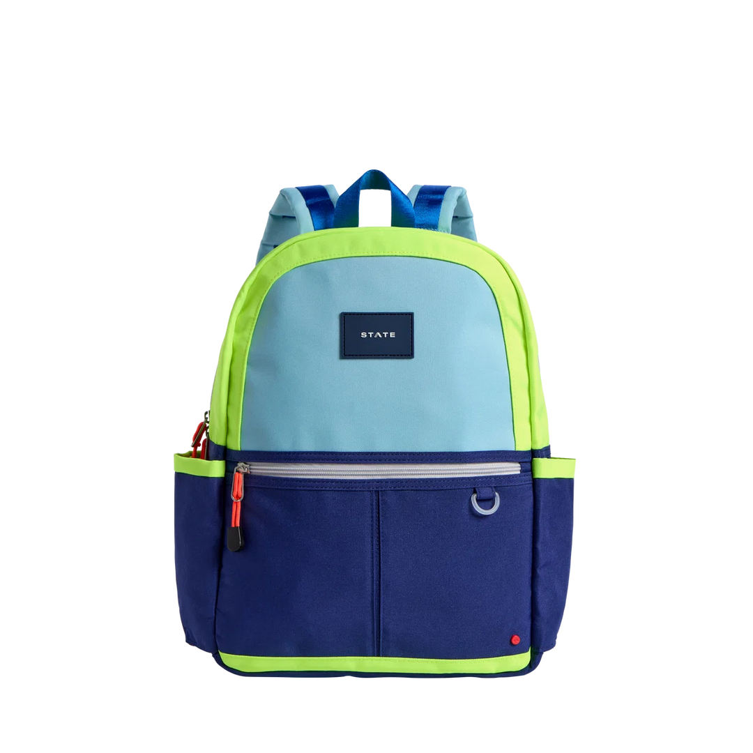 Kane Backpack - Navy/Neon
