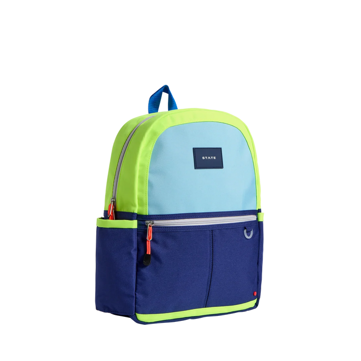 Kane Backpack - Navy/Neon