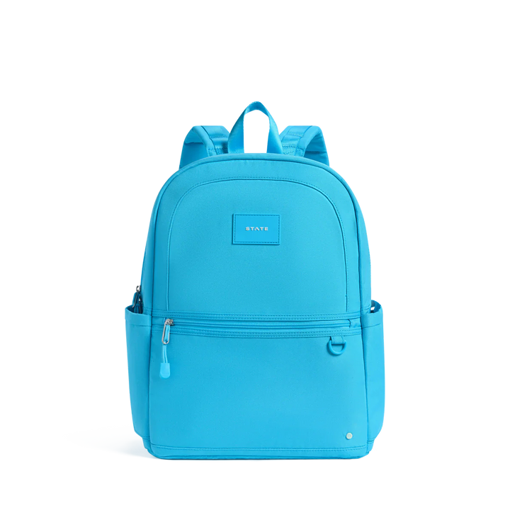 Kane Double Pocket Backpack - Bright Blue