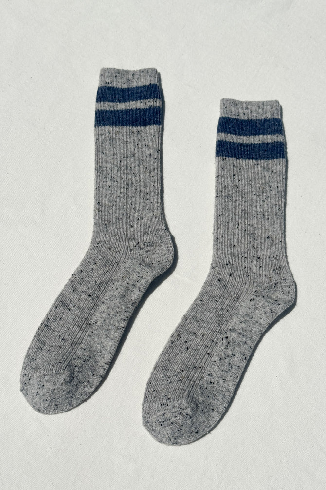 Snow Varsity Socks