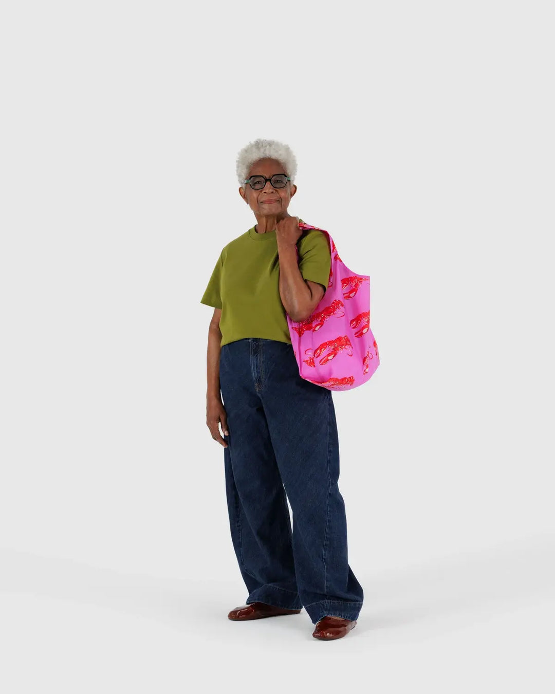 Standard Baggu - Pink Lobster