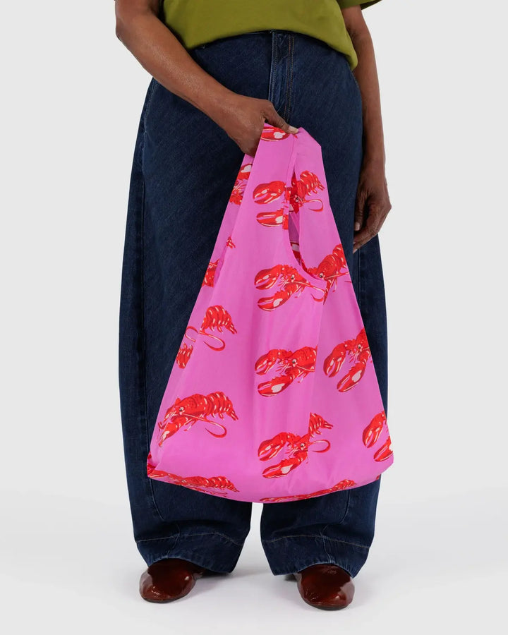 Standard Baggu - Pink Lobster