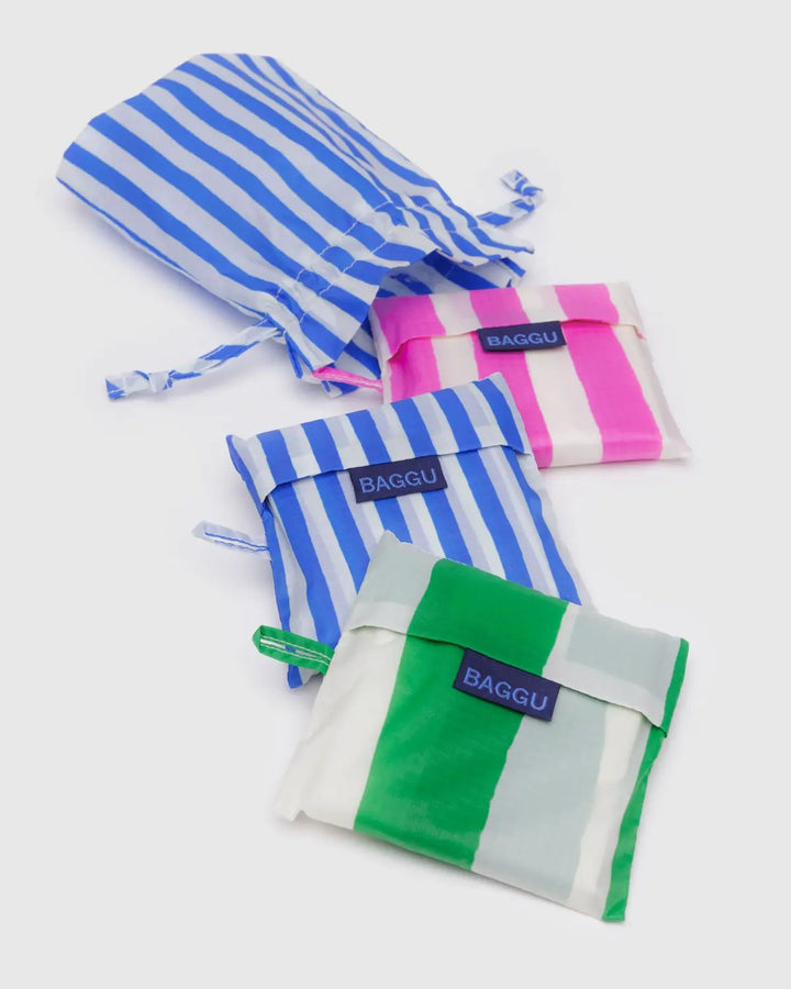 Standard Baggu Set of 3 - Painted Stripe