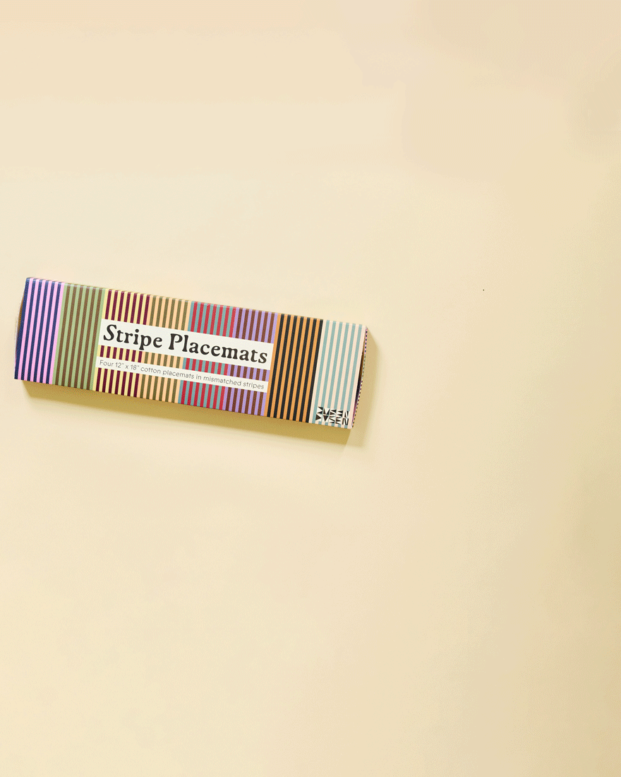 Dual Stripe Placemats - Mixed