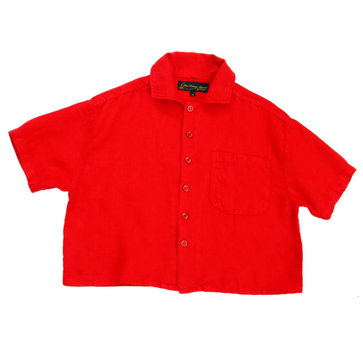 F.D.A Tomato Linen Work Shirt