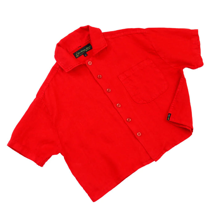 F.D.A Tomato Linen Work Shirt