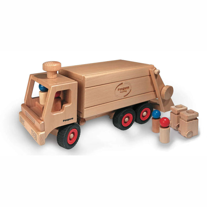 Wooden Garbage Truck
