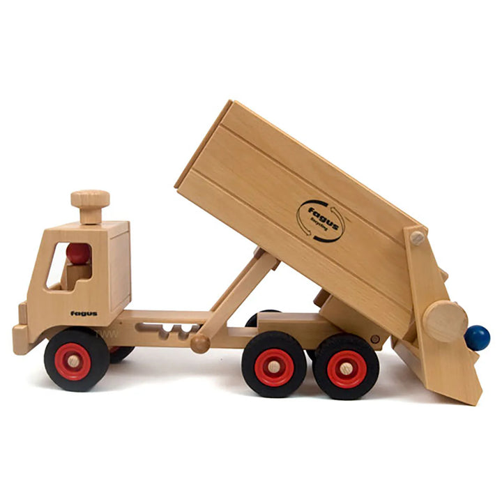 Wooden Garbage Truck