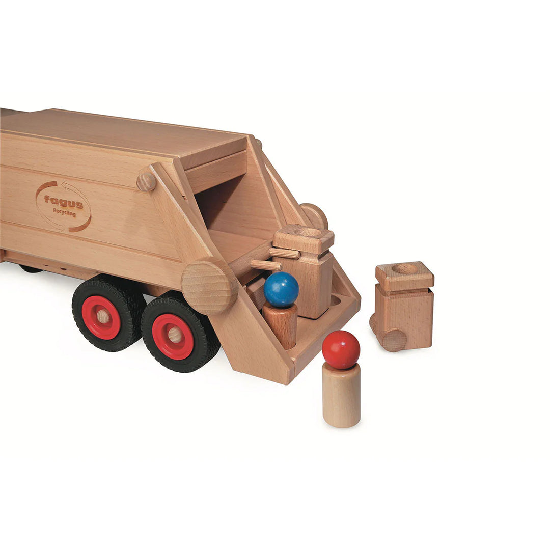 Wooden Garbage Truck