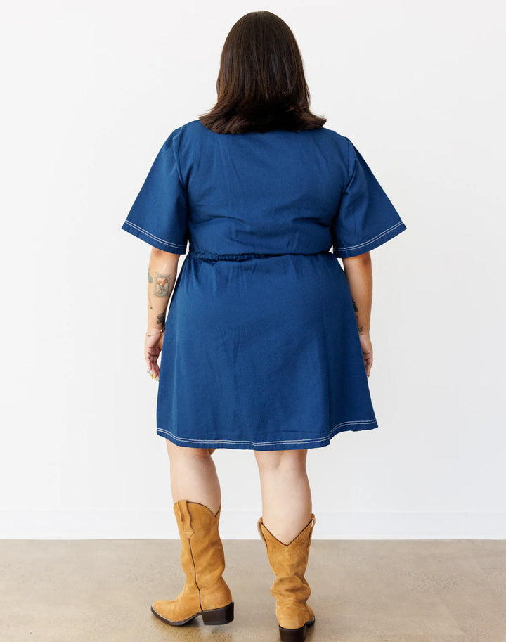 Utility Dress - Navy