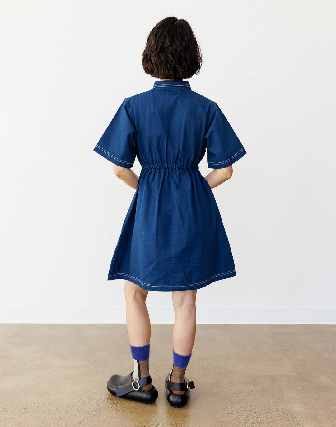 Utility Dress - Navy