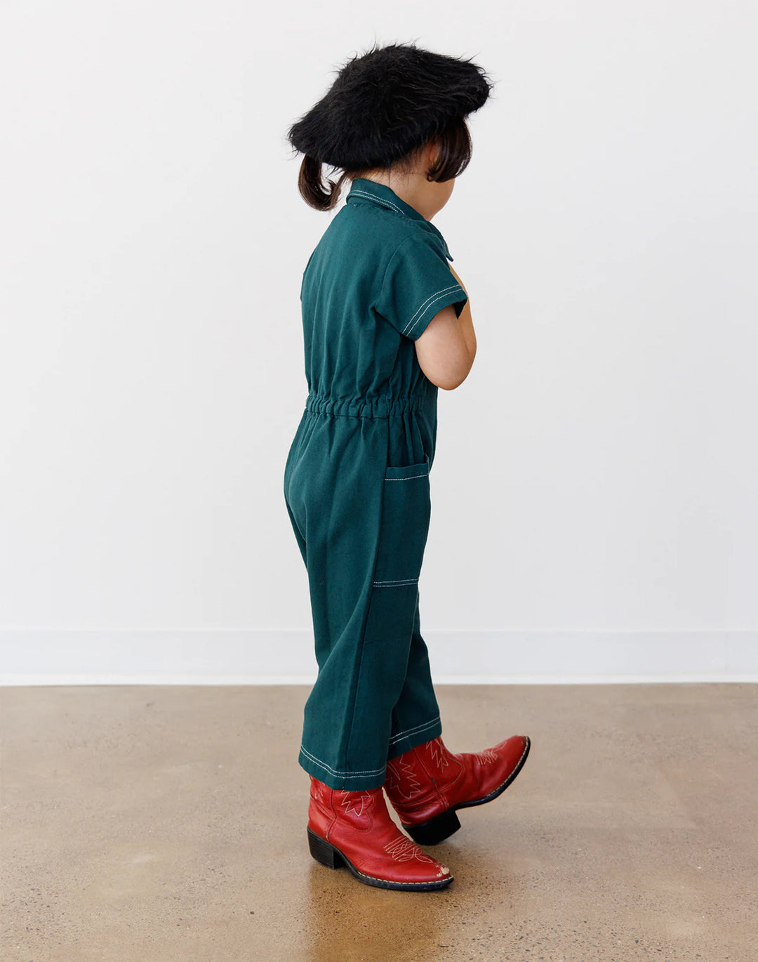 Kids Utility Suit - Hunter Green