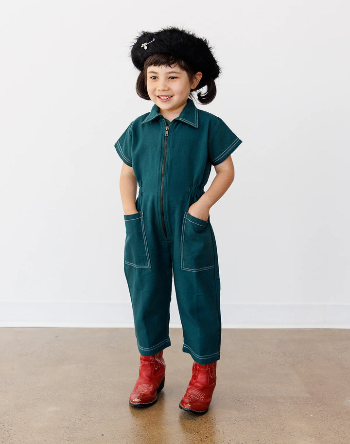Kids Utility Suit - Hunter Green
