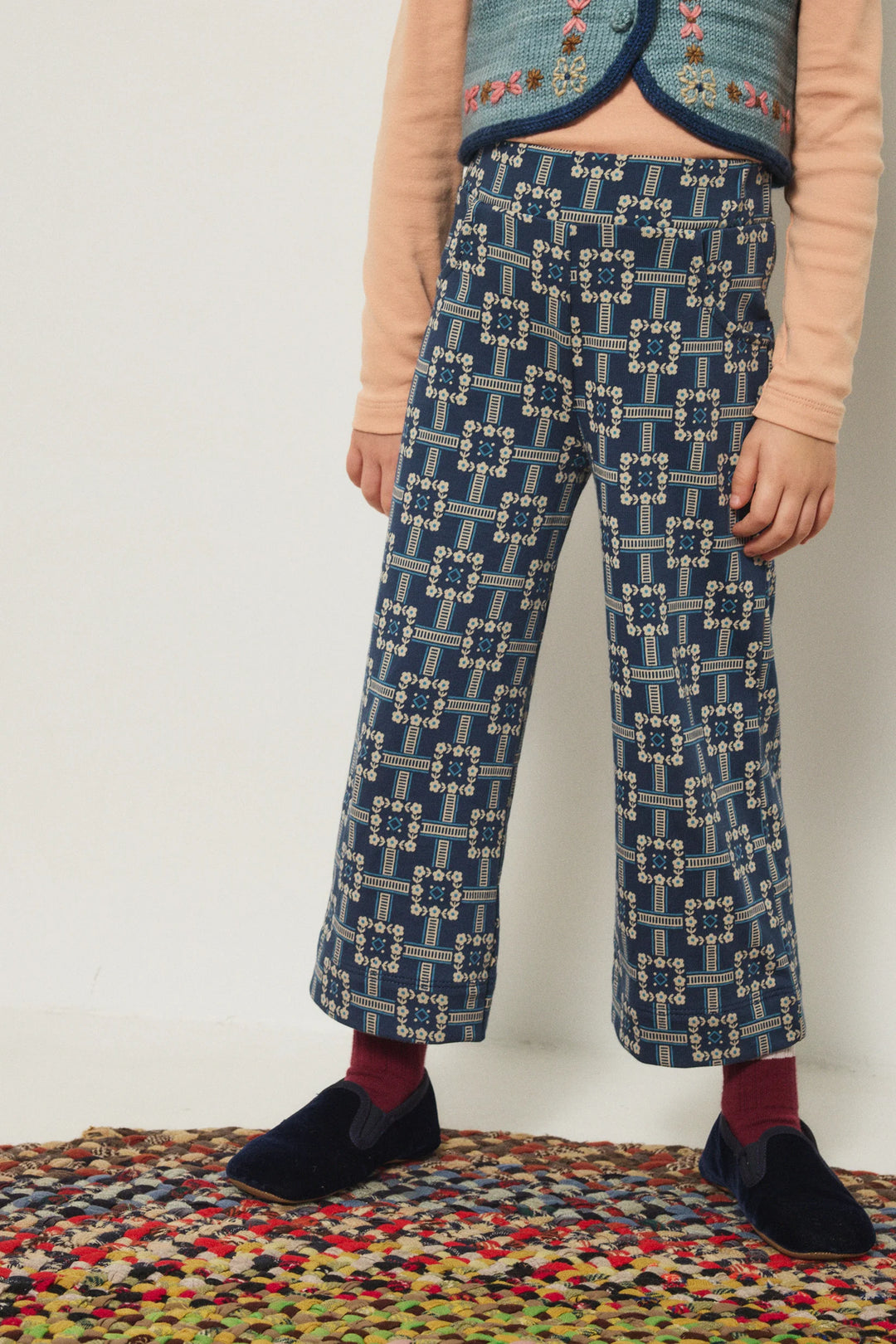 A-Pant - Moonlight Railroad Floral