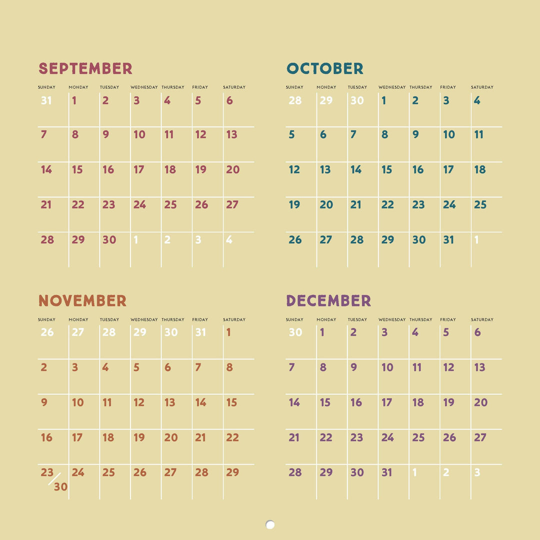 My Neighbor Totoro 2026 Wall Calendar