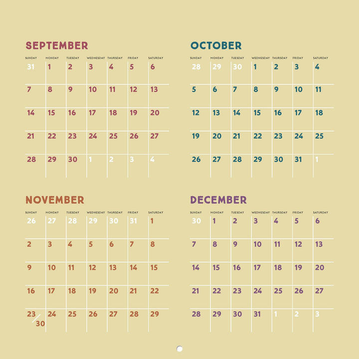 My Neighbor Totoro 2026 Wall Calendar