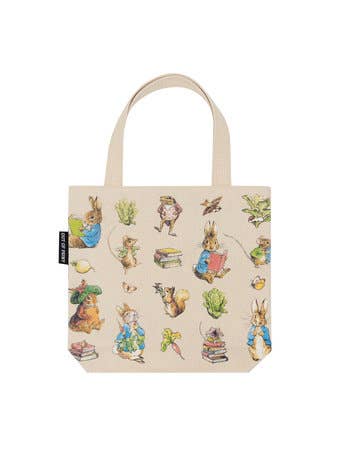 Peter Rabbit Pattern Mini Tote – Thistle & Poppy