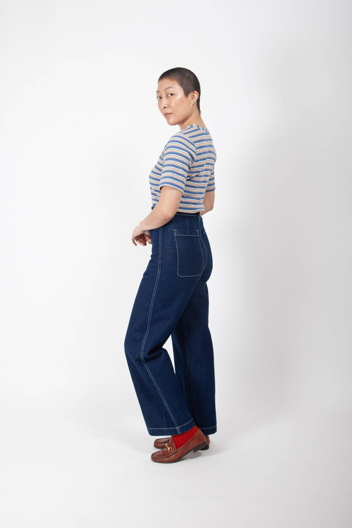 Delia Shirt - Coast Stripe