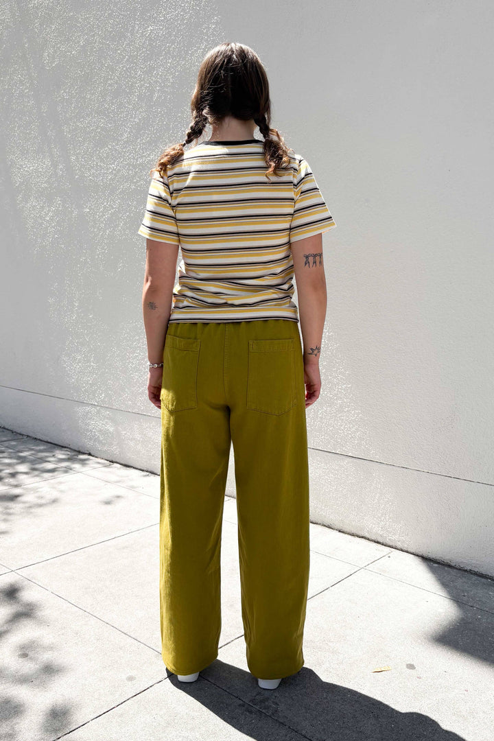 Rockaway Tee - Goldfinch Stripe