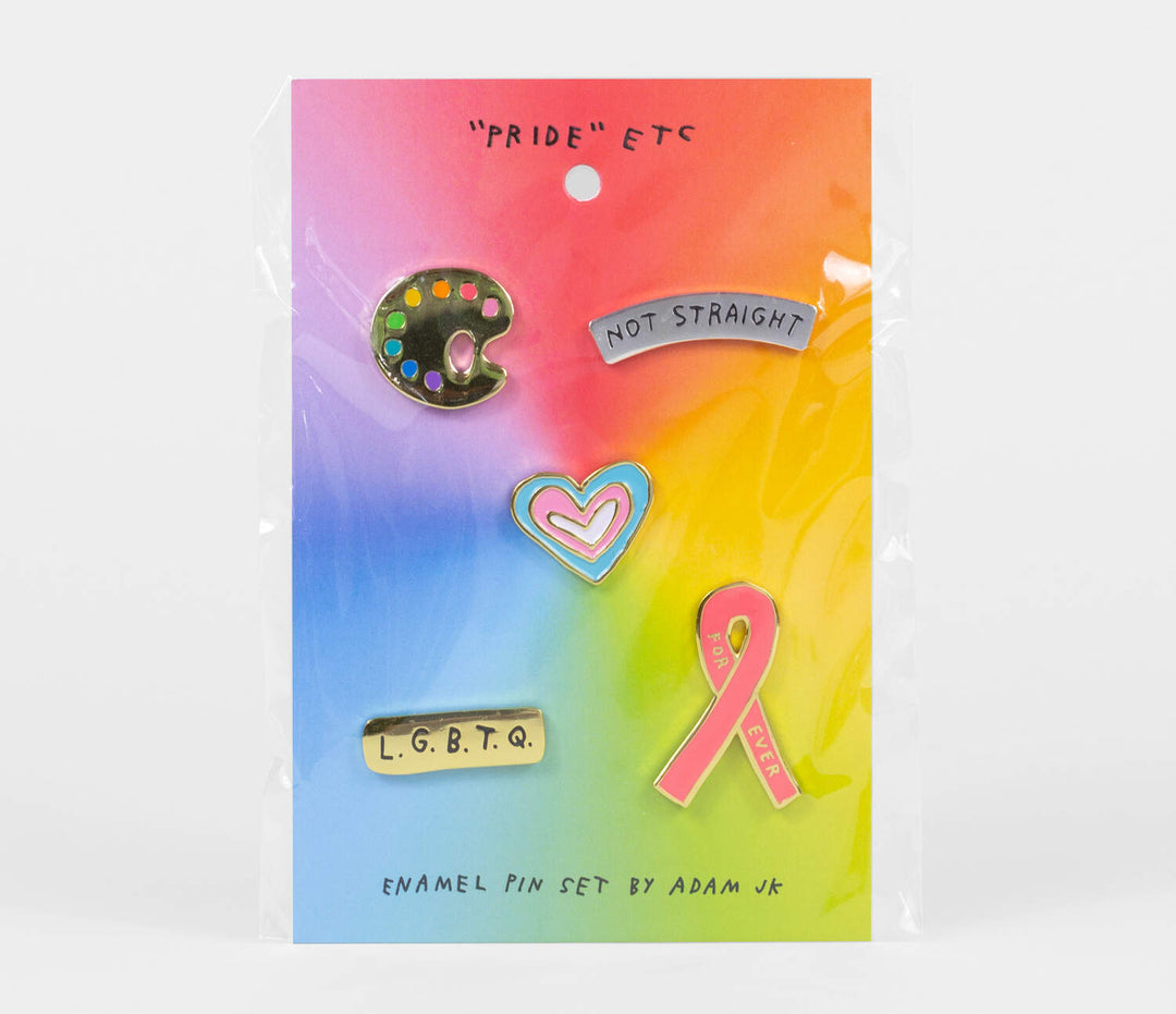 Pride Enamel Pin Set