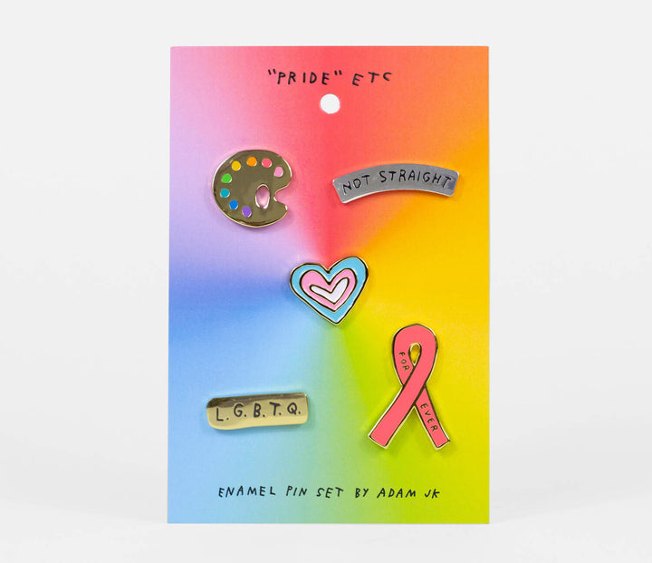 Pride Enamel Pin Set