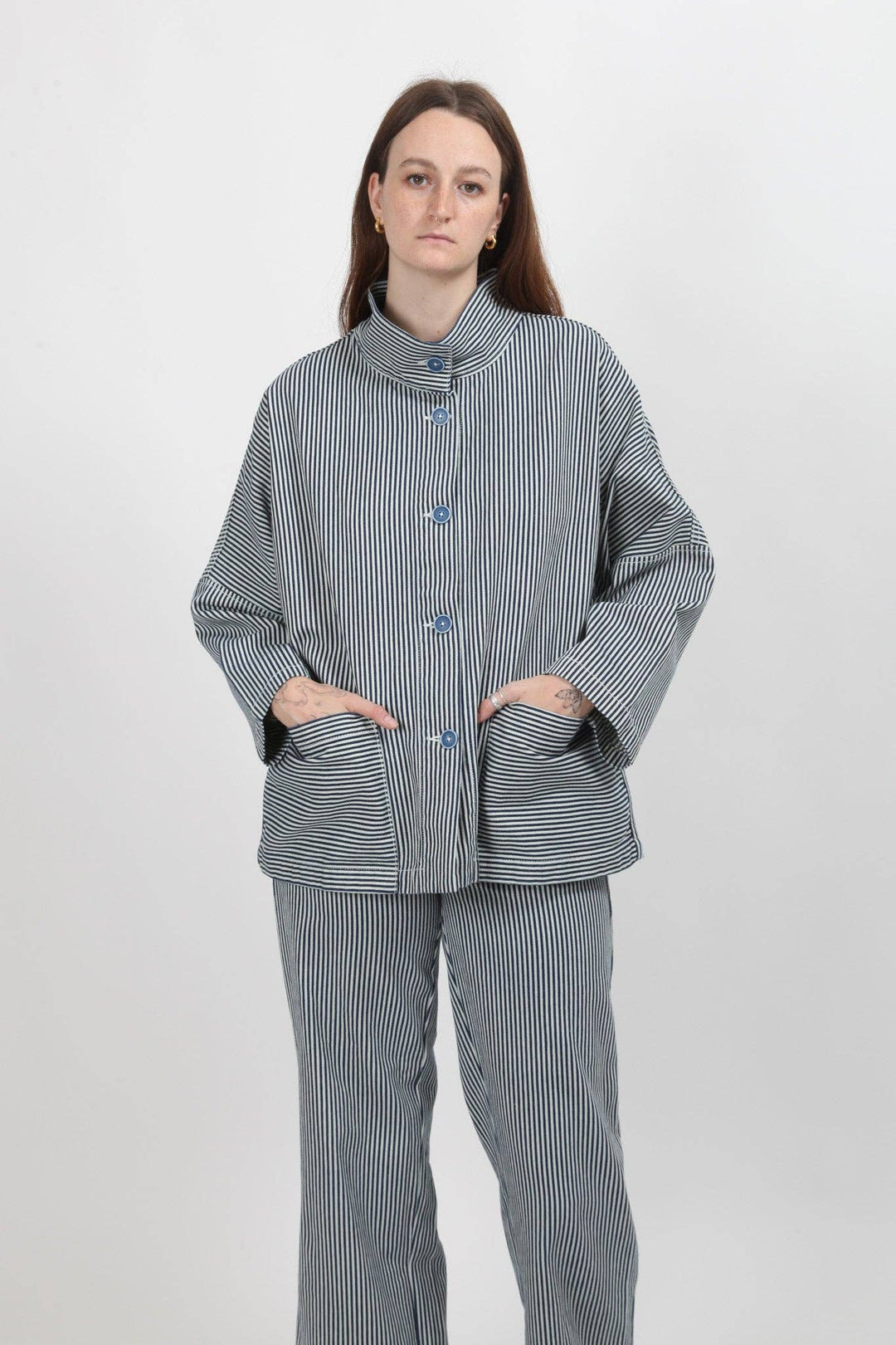 Marram Jacket - Conductor Stripe