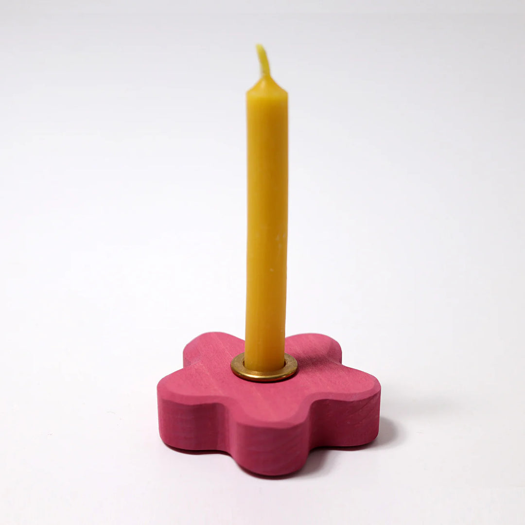 Pink Flower Decorative Holder