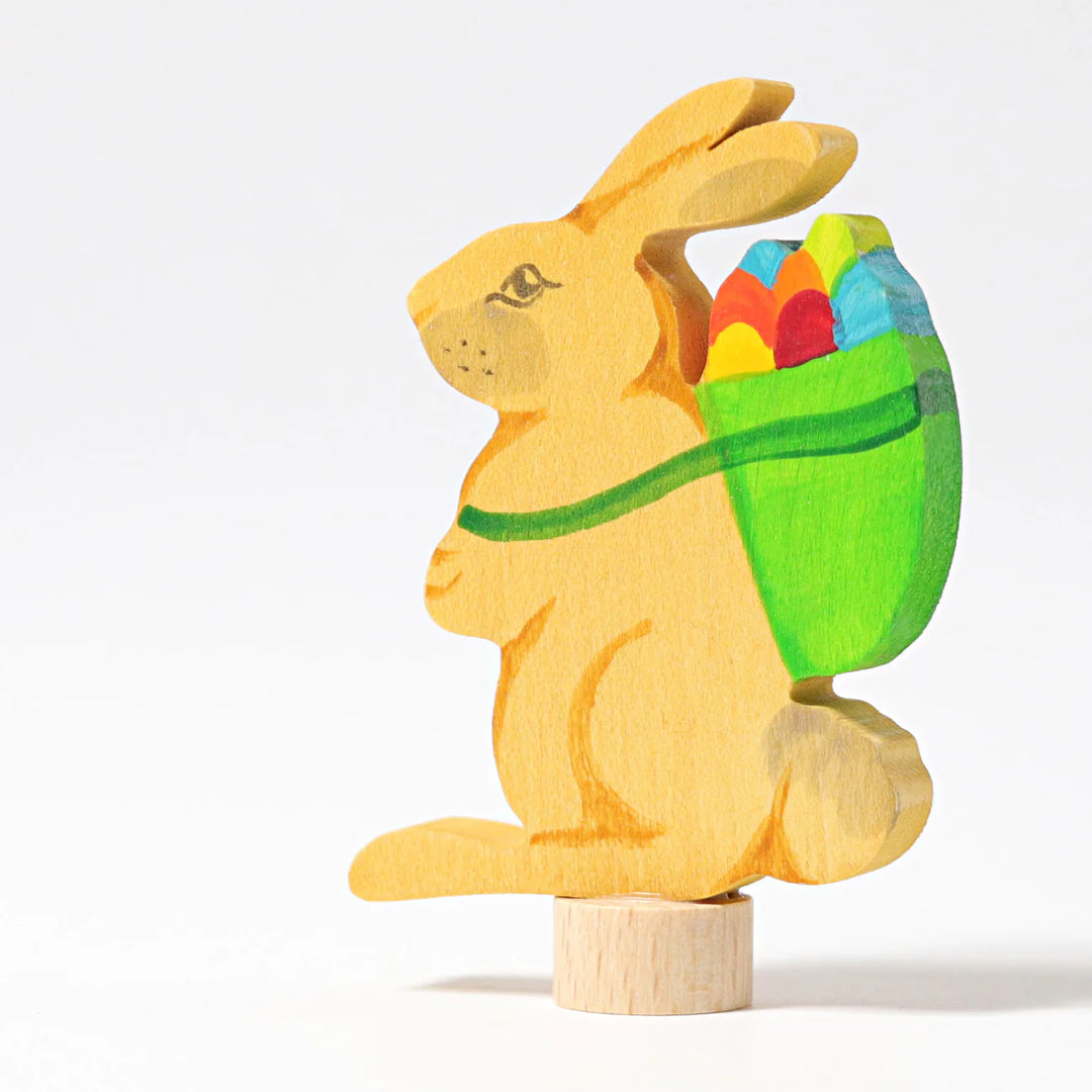 Decorative Figure - Rabbit with Basket