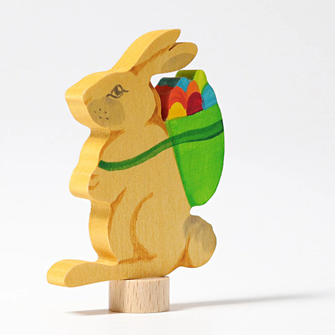 Decorative Figure - Rabbit with Basket